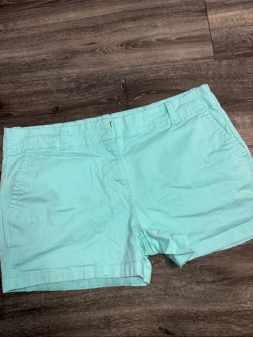 Vineyard Vines Women's Light Aqua Casual Shorts, sz 14